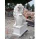 Porch Decoration Odm Marble Lion Statue Stone Carving Sculpture