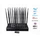 22 antennas VHF 2g 3g 4G 5g mobile phone signal blocker full GPS L1 L2 L5 LoJack WiFi GPS RF 315 / 433 / 868mhz jammer