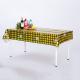 70s 80s 90s Disco Party Tablecloth Rectangle Gold Disco Table Cover