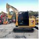 Used Caterpillar 306E Mini Excavator 6ton CAT306 Earth Moving Machine with Tracks Shoes