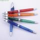 clearn barrel gift advertising pen,assorted color plastic advertising ballpoint pen