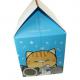 Cat Scratching Post Cardboard Scratch Pad House Multiple Functions 53x33x32CM