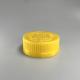 Yellow Non Dripping 44mm Child Resistant Cap For PET Bottle