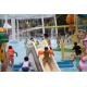 Fiberglass Water Pool Slides in Medium Water Playground 3200*2700*1300