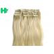 Multi - Color High Heat Resistant Hair Extensions Weave Stylish Soft Long Hair Weave For Girls