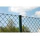 10x10cm Hole Size 1.5mm Iron Chain Link Fence Galvanized Pvc Coated