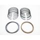 Durability Piston Ring SD23 SD25 89.0mm 2.5+2+4.5 4 No.Cyl For Hino