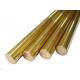 Golden Solid Copper Bar High Conductivity Machining Self Lubricate Axletree