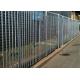 D Type Q235 Steel Palisade Fence Panels 2700mm Height