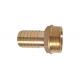 Hexagon Male Thread Brass Hose Fittings , Brass Male Hose Connector
