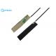 Mini Black 900 /1800 Mhz GSM GPRS Antenna Flex FPC Adhesive With UFL Cable 30MM