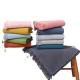 Hotel Soft Multi-Colored Tassel Bath Towel Shawl 90*180 with Antimicrobial and Cotton
