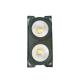 100w X 2pcs White Color Led Disco Lights 30° Beam Angle For Wall Washer