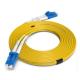 SC APC to SC APC Indoor FTTH G657A2 Simplex Optical Fiber Patch Cord with 1 Conductor