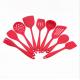 Creative Non Stick Frying Pan Spatula Soup Spoon Silicone Kitchen Utensil Set