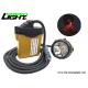 3W Coal Miners Headlamp , 25000lux 10.4Ah Miners Cap Lamp Cable Rear Warning Light