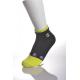 Cotton Anti Blister Running Socks , Yellow Winter Running Socks For Adult