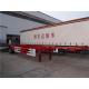 Single Axle Container Trailer Chassis With A 40 Tons Load Capacity