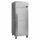 2023 Hot Sale Stainless Steel Top Upright Freezer Fridge Kitchen Use one Door Refrigerator For Home