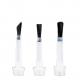 Black And White Nail Polish Brush Arc Shaped Nylon Material