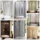 Aluminum Interior Bathroom Door Casement AluminumShower Partition with Tempered Glass