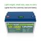 FCC 100ah 12 Volt Lifepo4 Battery M8 Terminal IP55 Plastic Casing