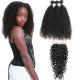 9A Non - Remy 100 Percent Virgin Malaysian Hair Water Wave Lace Frontal Closure