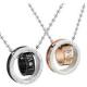 New Fashion Tagor Jewelry 316L Stainless Steel couple Pendant Necklace TYGN255