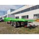 Euro2 Left Hand Drive Flatbed Cargo Truck With 8000mm Length Bed