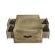 Amerian Antique Style Side Coffee Table Aluminium Sheet 4 Drawers For Home / Office