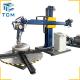415V Steel Tank Shell And Head Internal And External Surface Automatic Polishing Machine