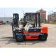 3T Capacity Diesel Engine Forklift Truck With Soft Bag Clamp / 3 Stage 6m Container Mast