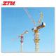 ZTL186 Luffing Tower Crane 8t Capacity 50m Jib Length 1.8t Tip Load Hoisting Equipment