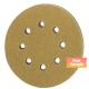5inch Round Sanding Discs for Polishing Yellow Film Abrasive Workpiece