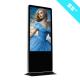 Interactive Infrared Touch 55 Inch Floor Standing LCD Display Capacitive Touch Screen