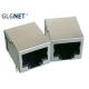 Low Cost Single Port RJ45 Without Magnetics Latch Down Transformer