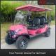 6 Seater Electric Golf Buggy With 4000W Motor 8 - 9hours Charge Time