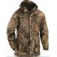 Middle Thickness Mens Camouflage Rain Jacket , Water Resistant Camo Rain Parka