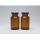 10R Amber Pharmaceutical Glass Vial