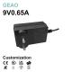 0.65A 9V DC Wall Adapter Electric 10W Wall Mount Power Supply