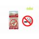 Customized No Smoking Paper Air Freshener For Home Eco - Friendly
