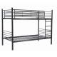 Metal bunk bed, twin twin bunk bed, steel metal bed frame