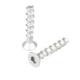 Flat Hex Socket M8 60mm Stainless Steel Masonry Cement Screws ss410 Concrete Anchors Screw