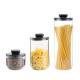 Kitchen Decorative Bean Borosilicate Glass Jars 500ml 1000ml 1800ml