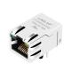 Pulse JXR1-0012NL Compatible LINK-PP LPJ6026ABNL 10/100 Base-T Tab Up Green/Yellow Led Single Port Networking RJ 45 Connector