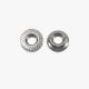 Hex flange nuts DIN6923  lock nuts serrated  ss304  Hexagon Nuts With Flange ss304