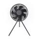 Tripod Battery Operated Pedestal Fan Rechargeable 10000mAh Bedroom Camping