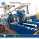 Three Wave Guardrail Roll Forming Machine PLC With Automatic Continuous Cutting