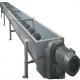 Rotation Sludge Screw Conveyor Stainless Steel Ceramic Industry Support