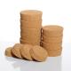                 Factory Custom Size Cork Lids for Storage Glass Candle Jars             